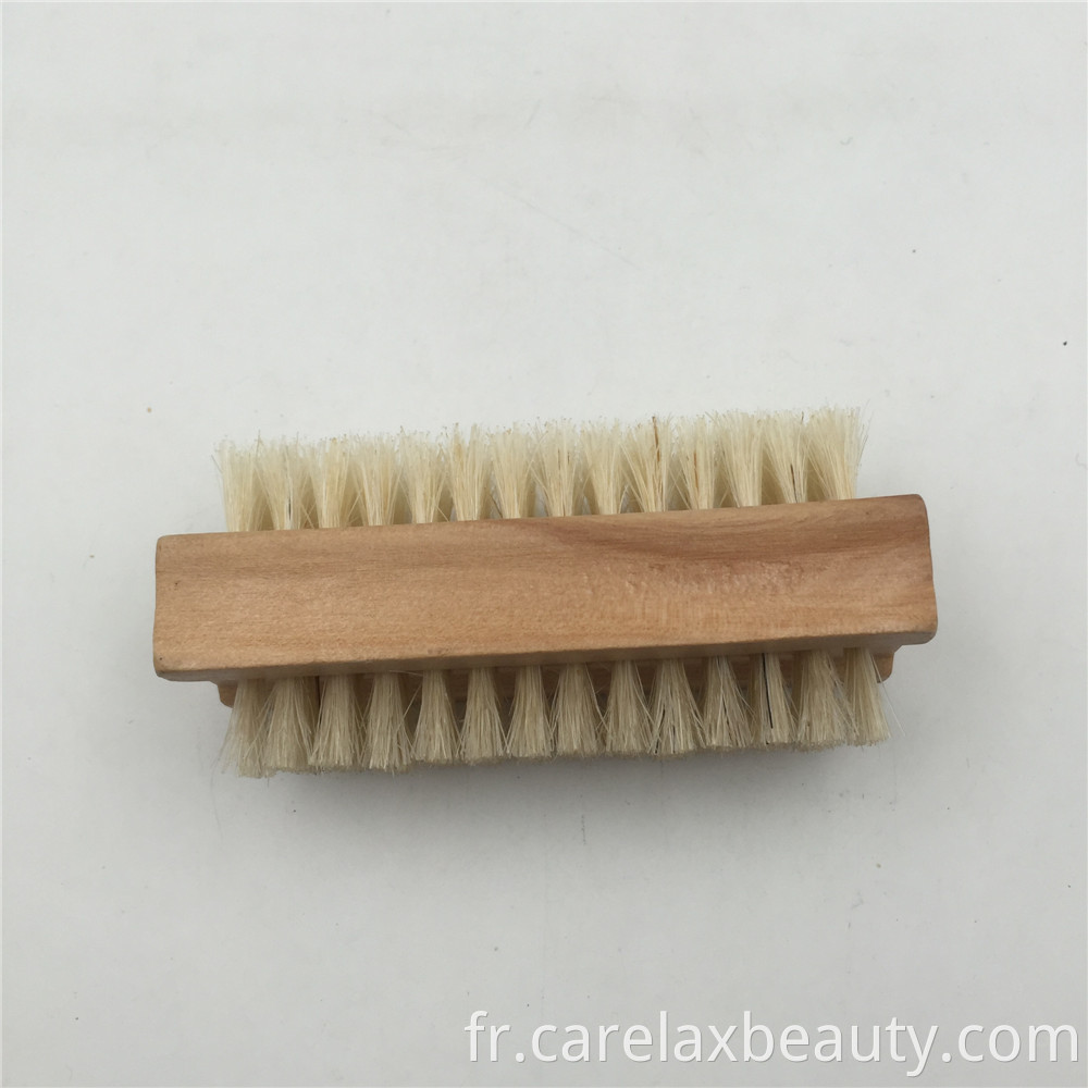 Brosse à ongles en bois naturel de haute qualité